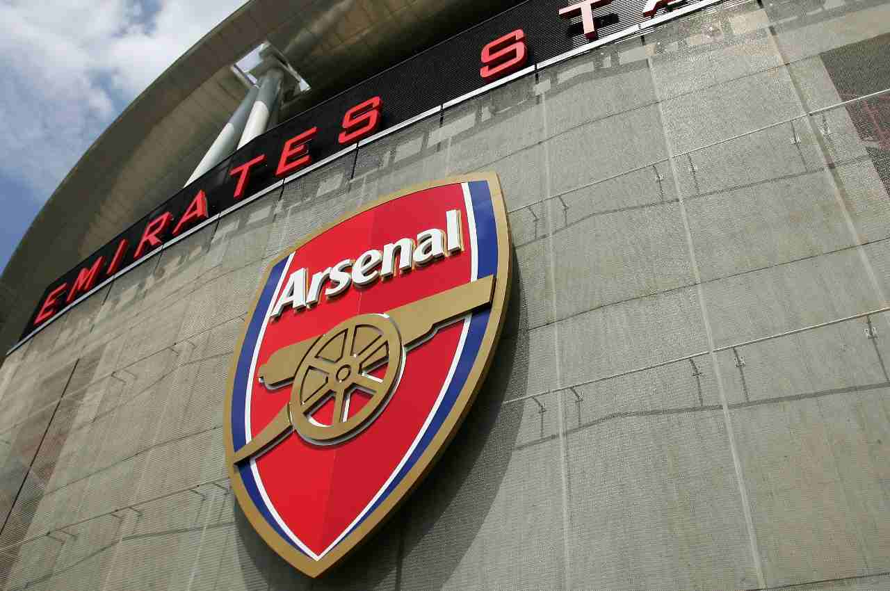 Lo stemma dell'Arsenal