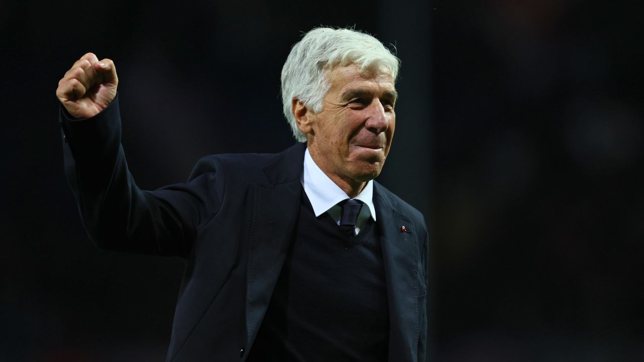 Gian Piero Gasperini, tecnico dell'Atalanta [Credit: ANSA] Serie A