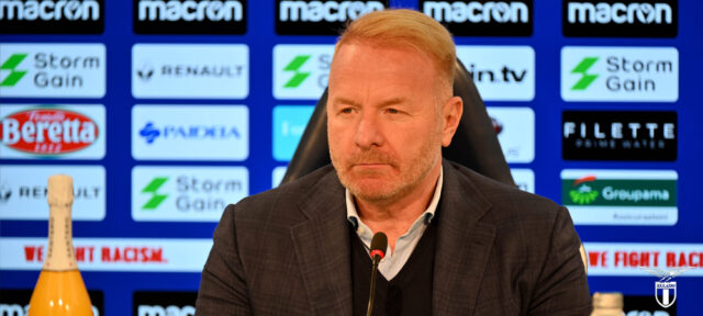 Tare conferenza stampa Lazio