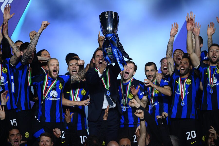 L’Inter vince la Supercoppa contro il Napoli