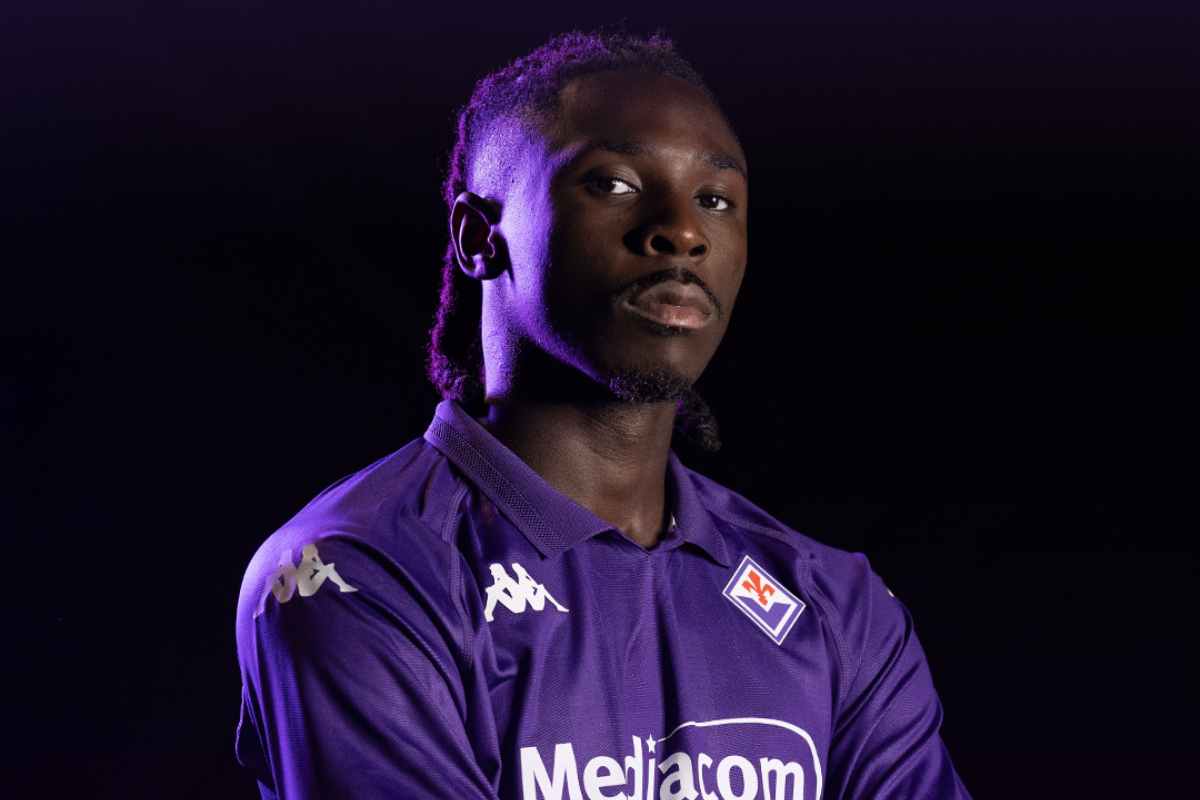 Kean, attaccante della Fiorentina