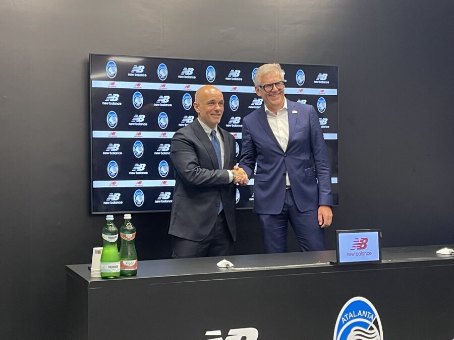 New Balance e Atalanta, Boenke e Percassi, nuovo accordo