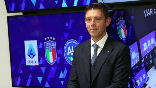 Gianluca Rocchi, designatore degli arbitri di Serie A e Serie B